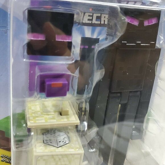 Mattel Mojang Minecraft Comic Maker Action Figure Enderman GCC23 - Picture 9 of 12